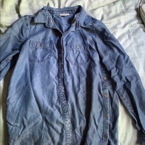 Chambray button up